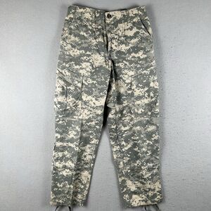 Military Pants Mens Small Short Digital Camo‎ ACU Army Combat Uniform Cargo